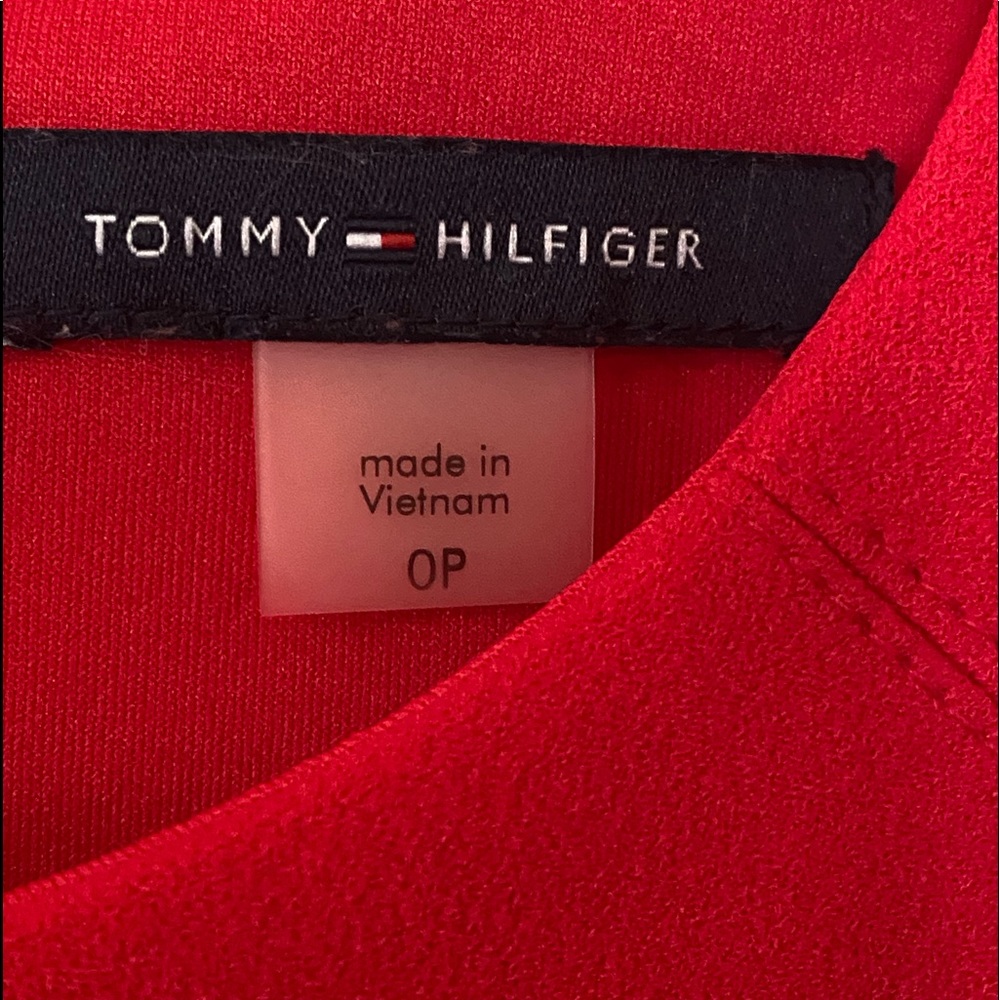Tommy Hilfiger Red Dress. Excellent Condition